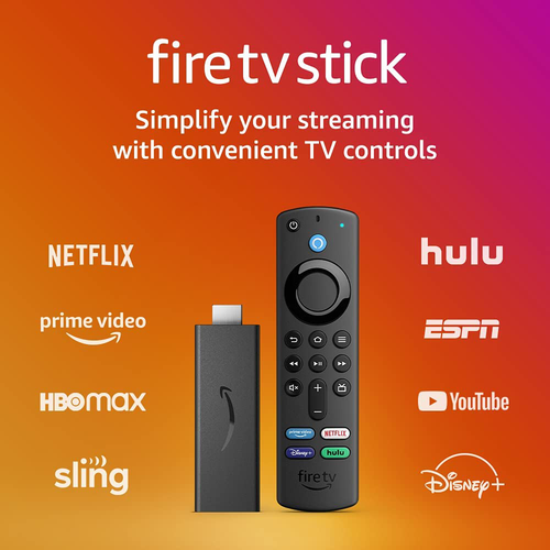 Fire TV Stick (3rd Gen) with Alexa Voice Remote (includes TV controls) - All Of Everything