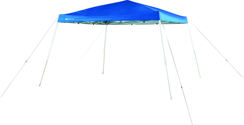 Ozark Trail 10'x10' Instant Slant Leg Canopy, Blue , outdoor canopy - All Of Everything