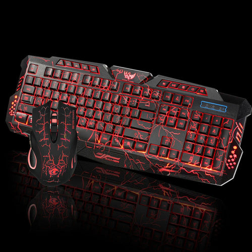 Thunder Fire 2.4G Gaming Keyboard and Mouse Set by Ninja Dragons - All Of Everything