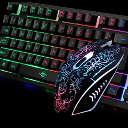 Ninja Dragons Z4 104 Keys LED Flame Gaming Keyboard with 2000 DPI - All Of Everything